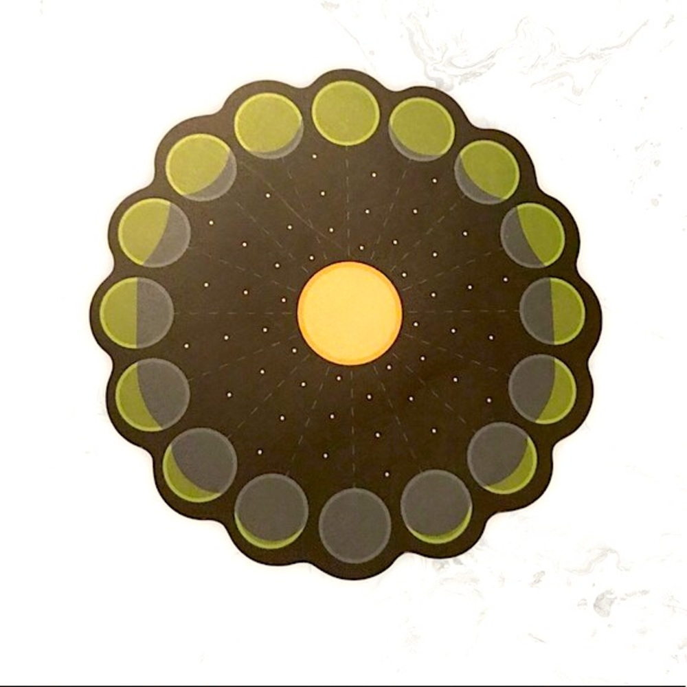 Moon Cycles Explorer Star Sky Traveler Decor Sticker